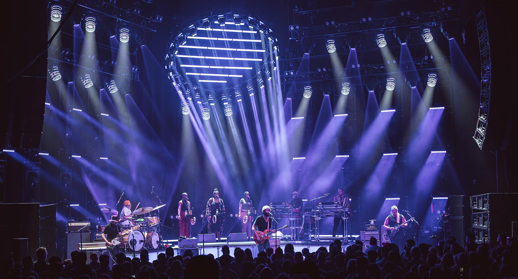 Claypaky Sharpy X-Frames and Midi-B FX Hit the Road with Gary Clark, Jr. Tour