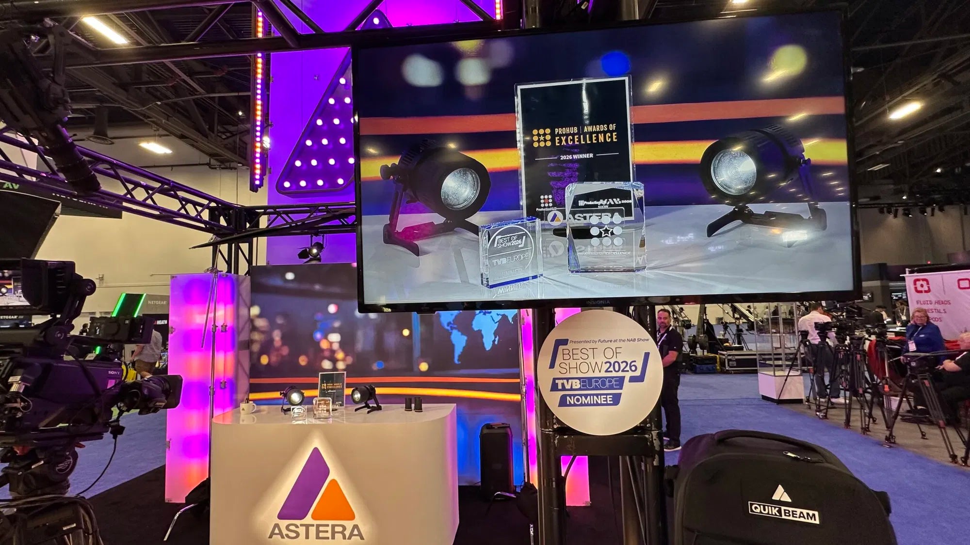 QuikBeam picks up major awards at NAB Show 2026